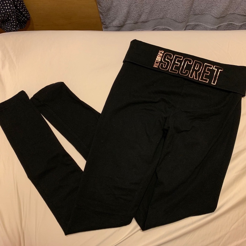VICTORIA SECRET FOLD OVER LEGGINGS